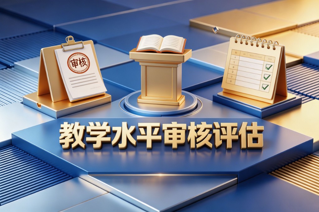 教学审核评估与协作研讨示意图