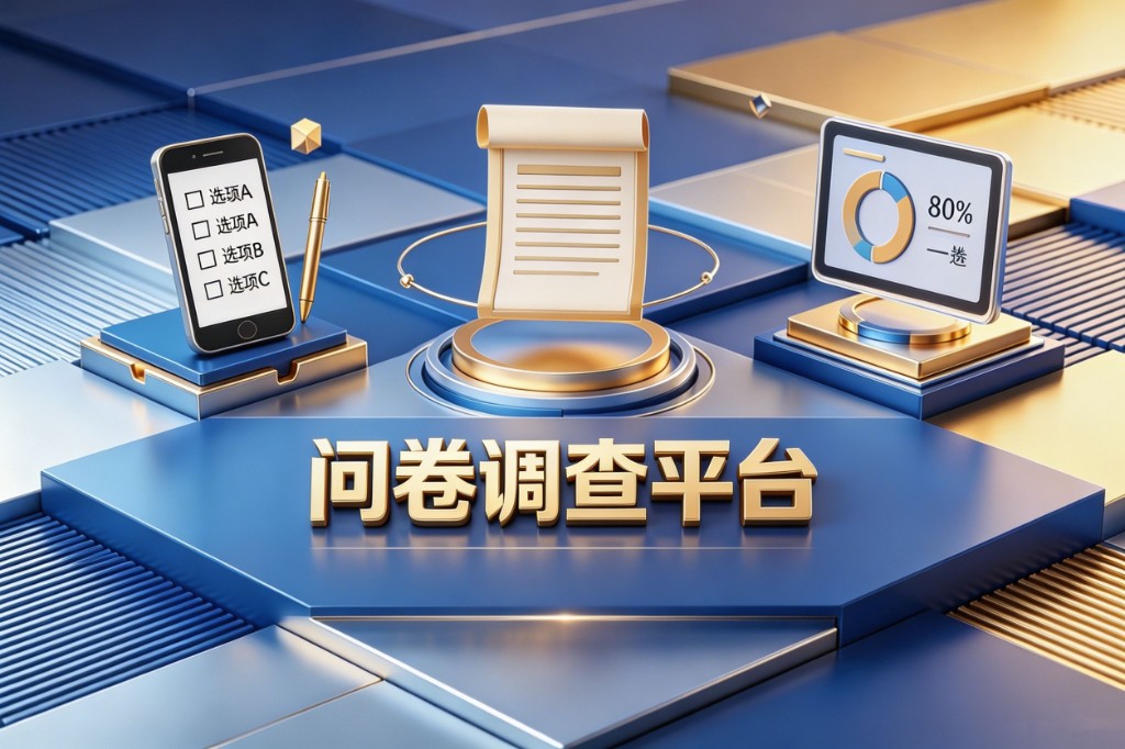 问卷调查平台示意图