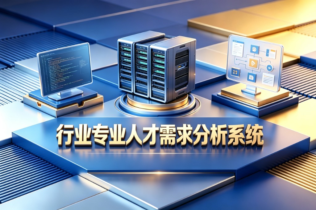 行业专业人才需求分析系统示意图