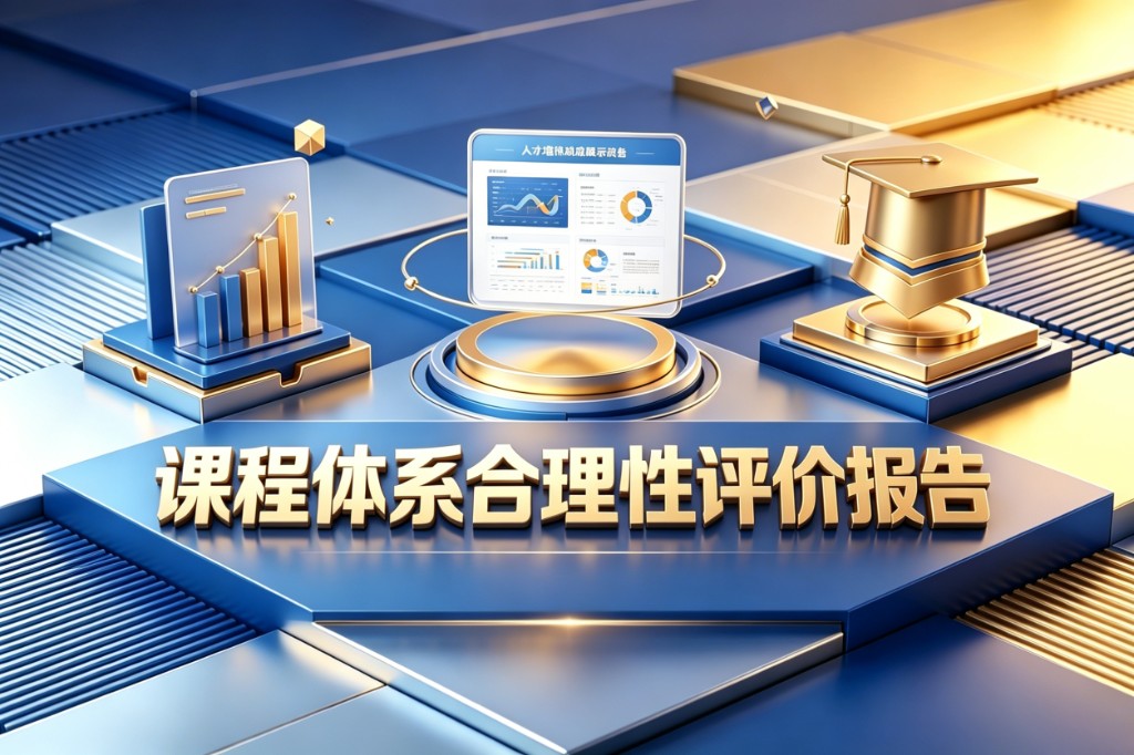 课程体系合理性评价报告示意图