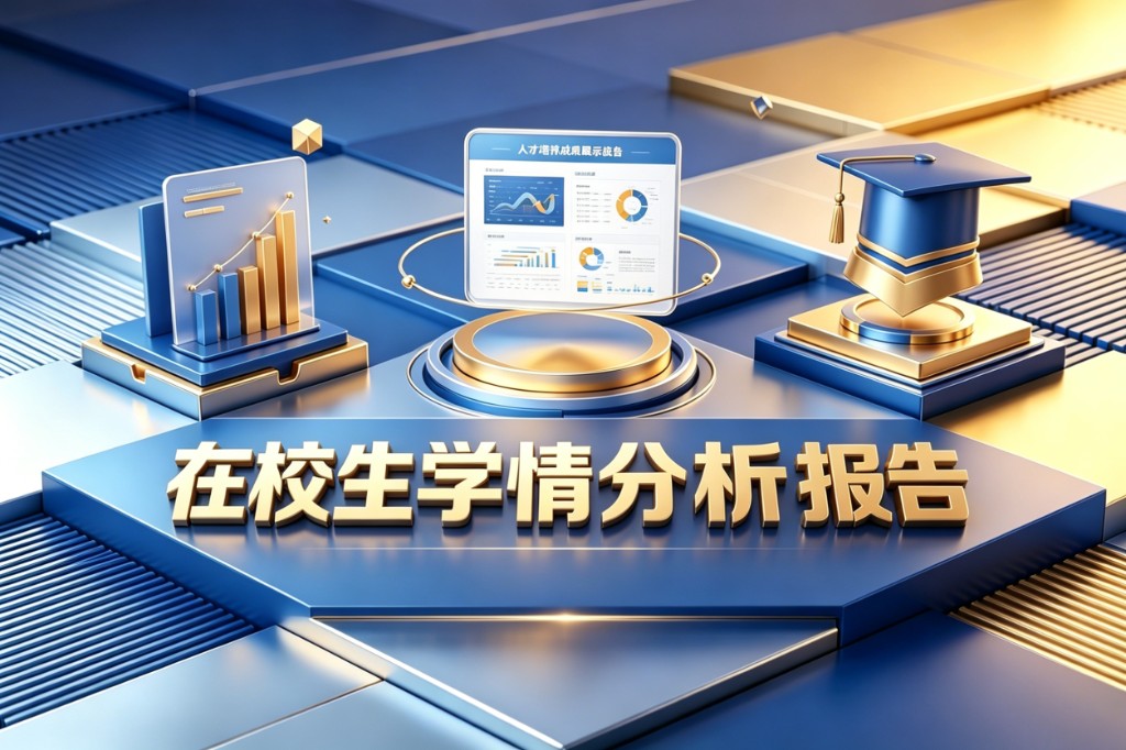 在校生学情分析报告示意图