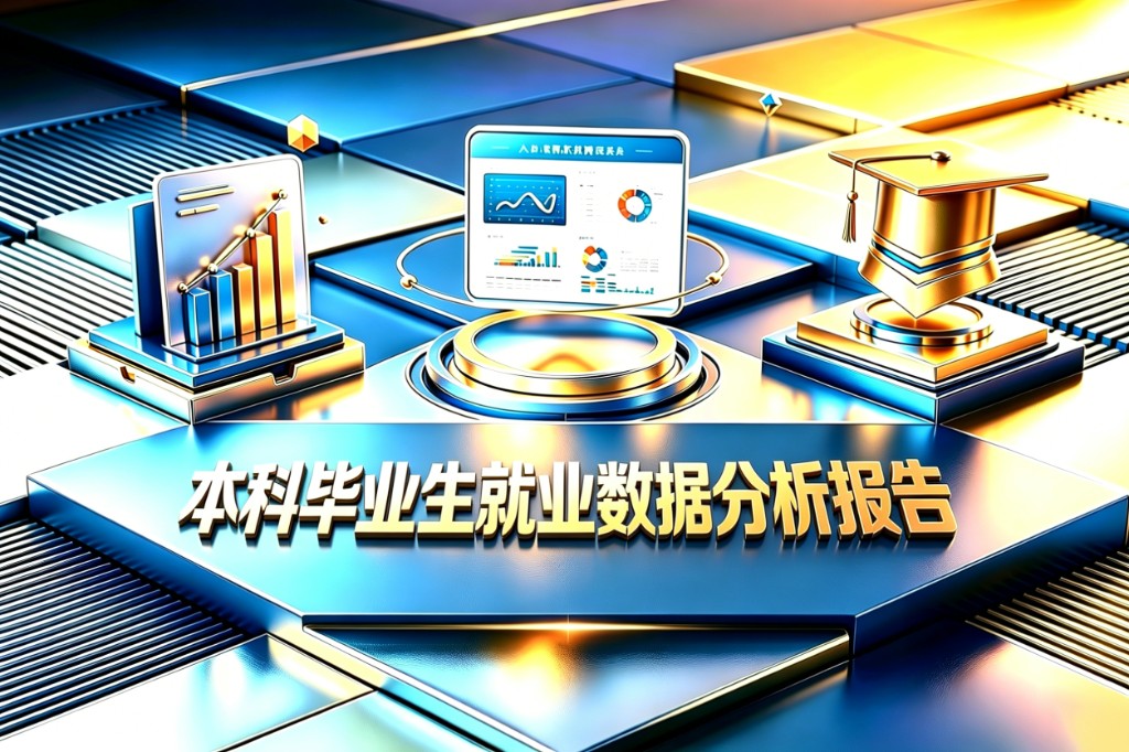 本科毕业生就业数据分析报告示意图