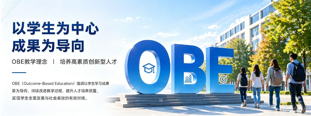 OBE教学理念：以学生为中心、成果为导向、持续改进、追求卓越